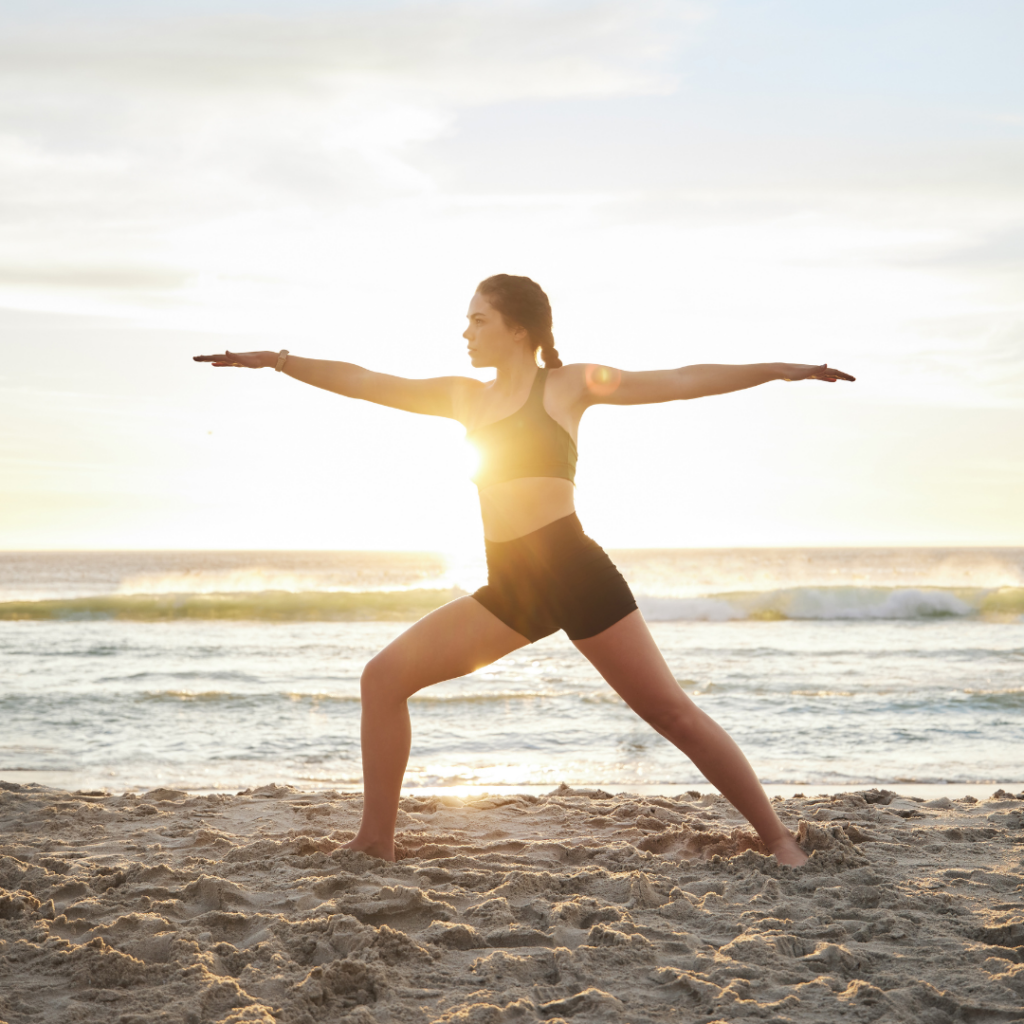 Phonak-CROS-Infinio-Frau-macht-Yoga